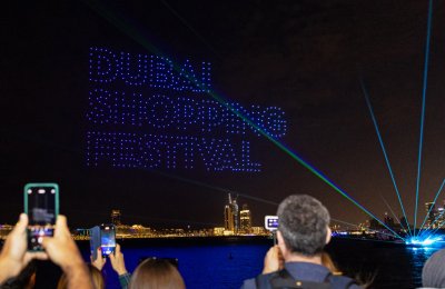 Dubai Shopping Festival features stunning drone show