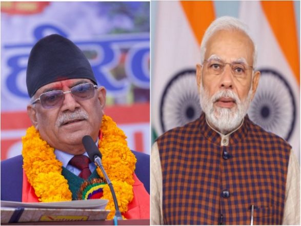 World News | PM Modi congratulates new Nepal PM Prachanda