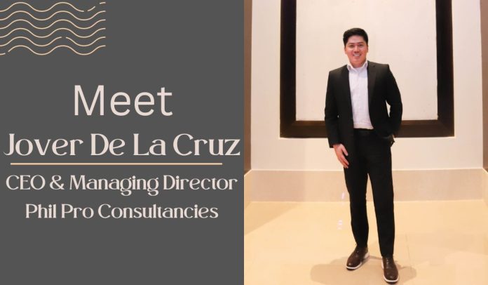 Jover De La Cruz, Founder and Managing Director of Phil Pro Consultancies