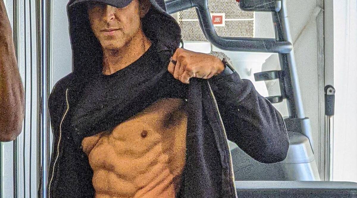 Hrithik Roshan’s torn body and 8-pack abs at 48 have fans reeling: ‘Okay then’See photos