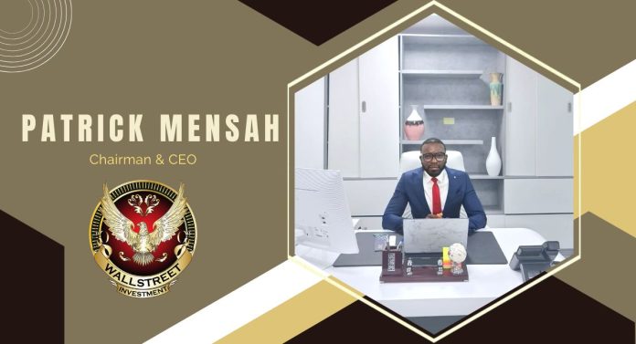 Patrick Mensah, Chairman and CEO of WallStreet Investment