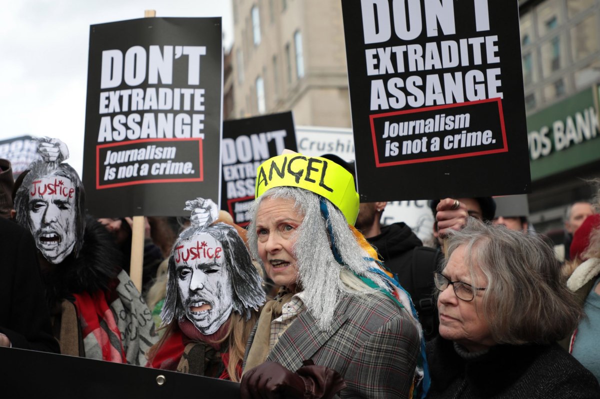 WikiLeaks founder Julian Assange seeks prison leave for Vivienne Westwood funeral