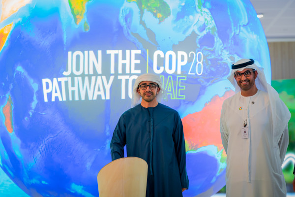 Emirates News Agency – Abdullah bin Zayed unveils COP28 UAE logo reflecting ‘One World’ concept