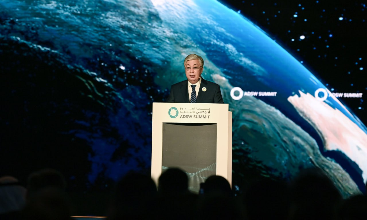 President of Kazakhstan attends Abu Dhabi Sustainability Week summit