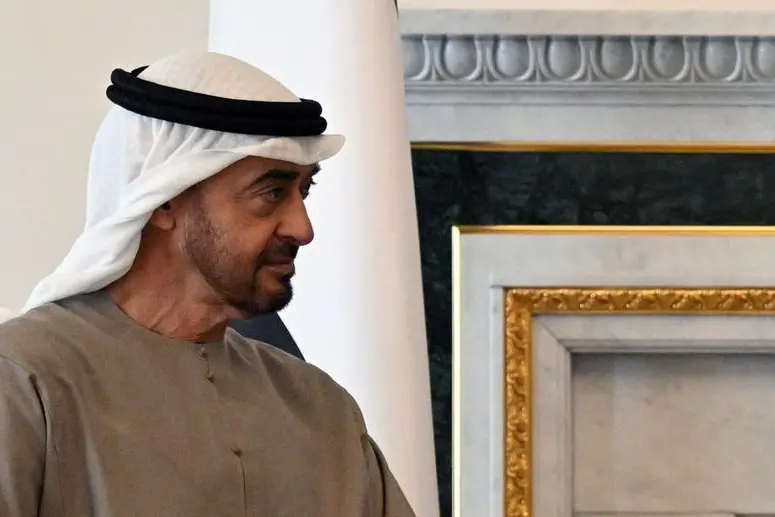 UAE President Receives President of Kazakhstan