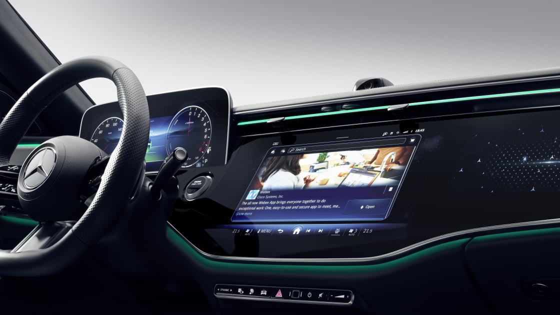 Mercedes previews entertainment-focused MB.OS, Google, Nvidia join