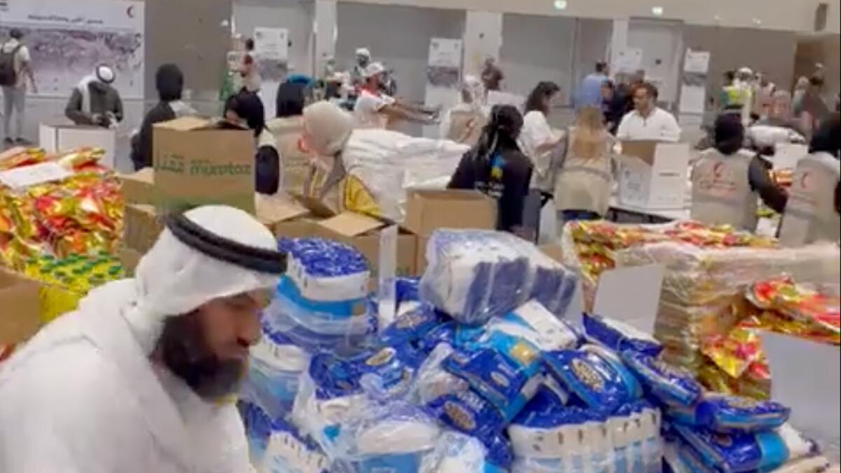 WATCH: Thousands of Emirati volunteers gather to help earthquake victims in Turkey, Syria as humanitarian operation begins – News