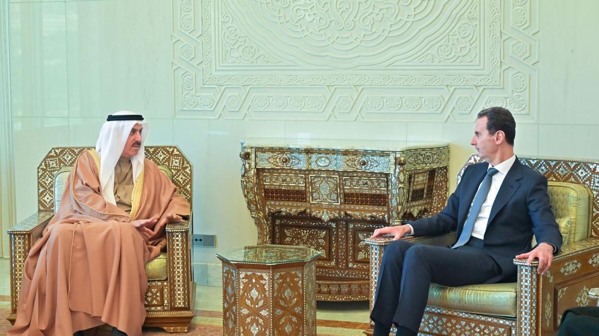 Syrian President receives UAE parliamentary delegation – News