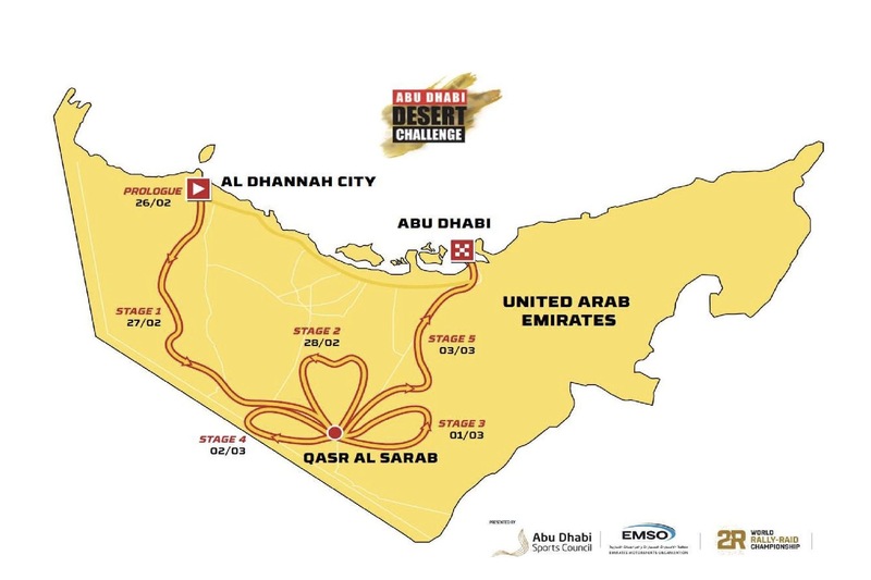 Abu Dhabi Desert Challenge 2023: 5 stages of the desert await you