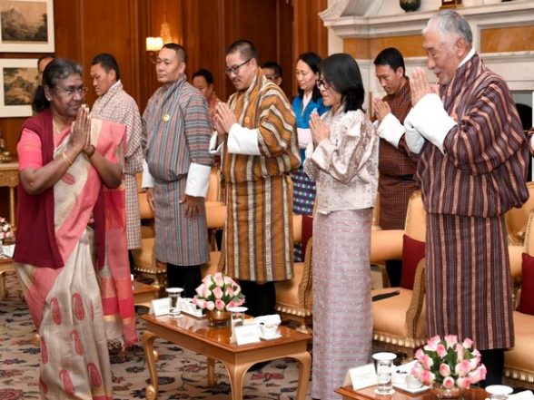 World News | Bhutanese Parliamentary Delegation Calls on President Murmu
