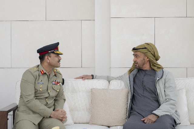 COAS, UAE President discuss bilateral relations in Abu Dhabi