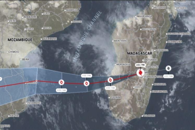 Cyclone Freddy kills 4 in Madagascar after crossing Indian Ocean