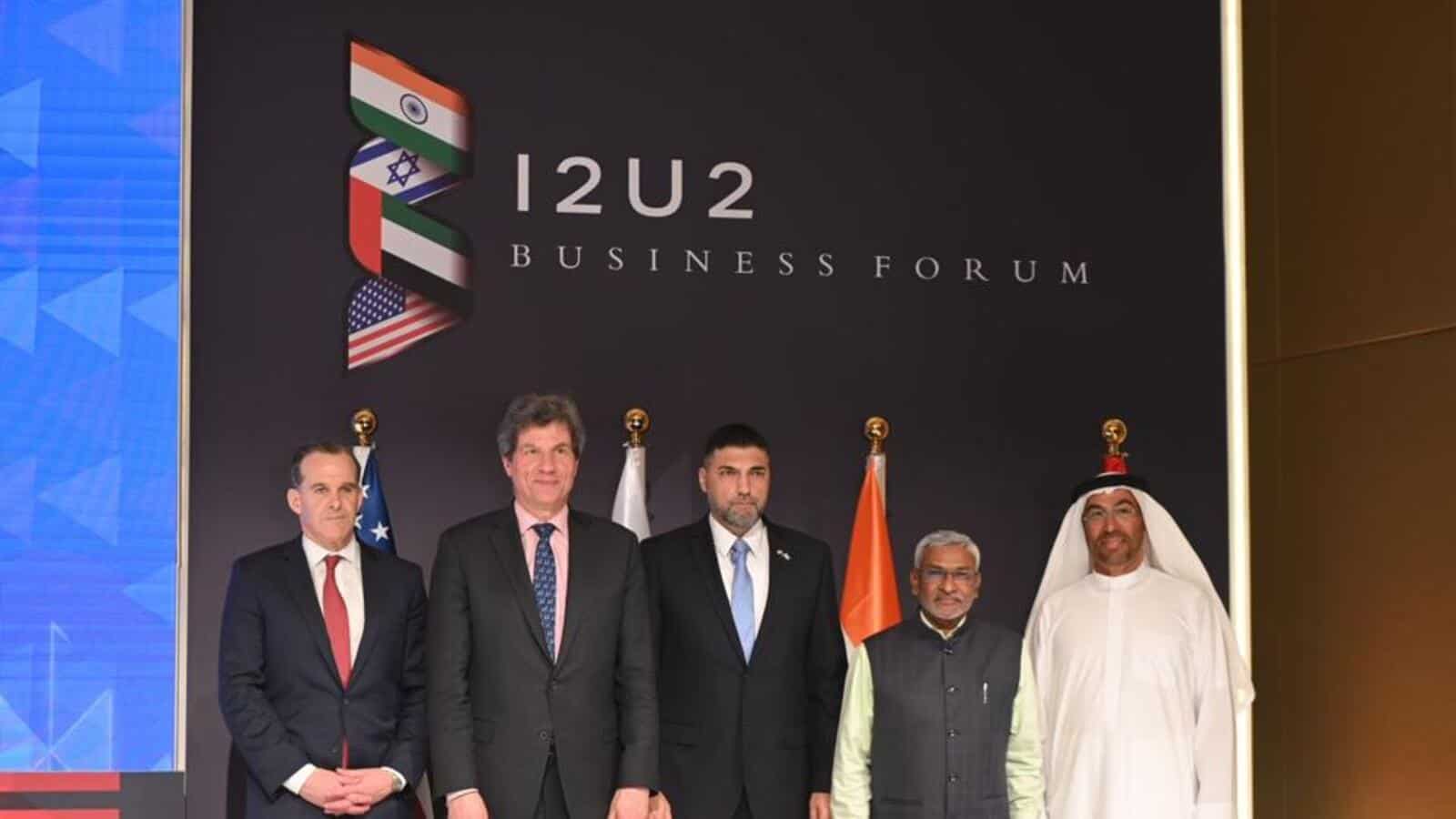 I2U2 Business Forum holds inaugural meeting in Abu Dhabi | Latest News India