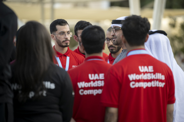 Emirates News Agency – UAE President receives ACTVET delegation including Emirate Skills medalists