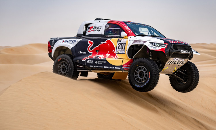 Attiyah extends lead after setting pace in special stage of Abu Dhabi Desert Challenge