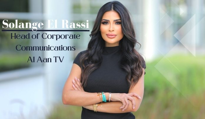 Solange El Rassi, Head of Corporate Communications and a TV Host