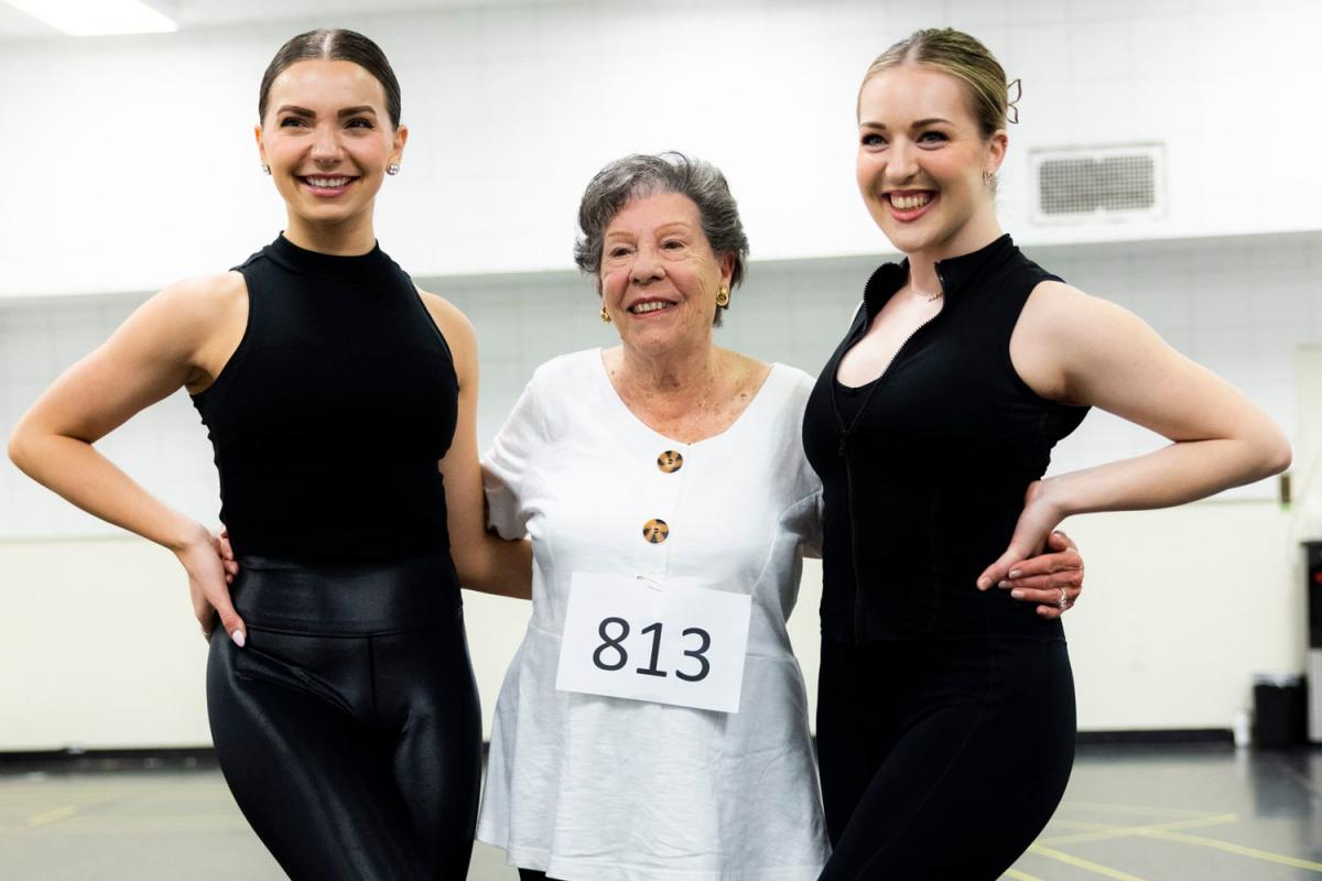 92yearold woman auditions for Rockettes after missing tryouts for