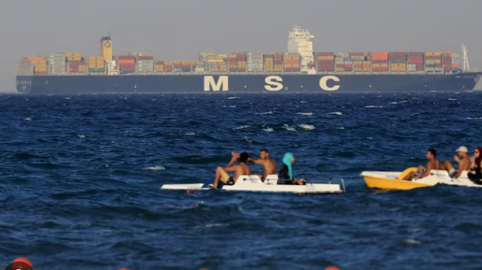 Houthi Missile Strikes MSC Container Ship in Gulf of Aden