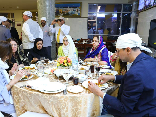 Dubai, more than 250 individuals actively participated in the yearly interfaith iftar event at the Gurudwara.