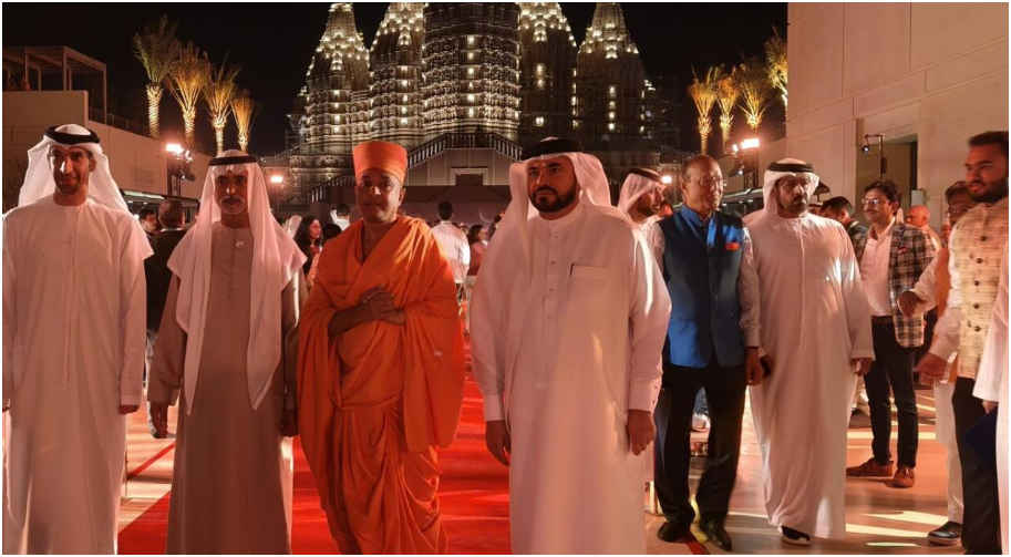 Emirati Ministers, Rabbi, and Sikhs Unite for Historic Ramadan Event at BAPS Hindu Temple