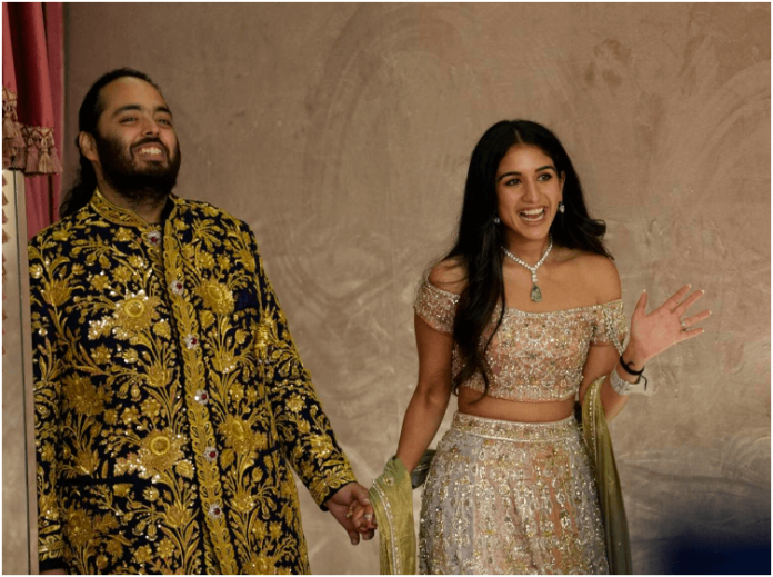 Dubai-Based Pakistani Designer Shines at Ambani Wedding, Glamour Unleashed