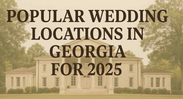 Popular Wedding Locations in Georgia for 2025