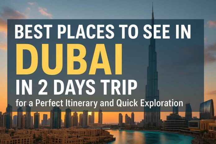 Best Places to See in Dubai in 2 Days