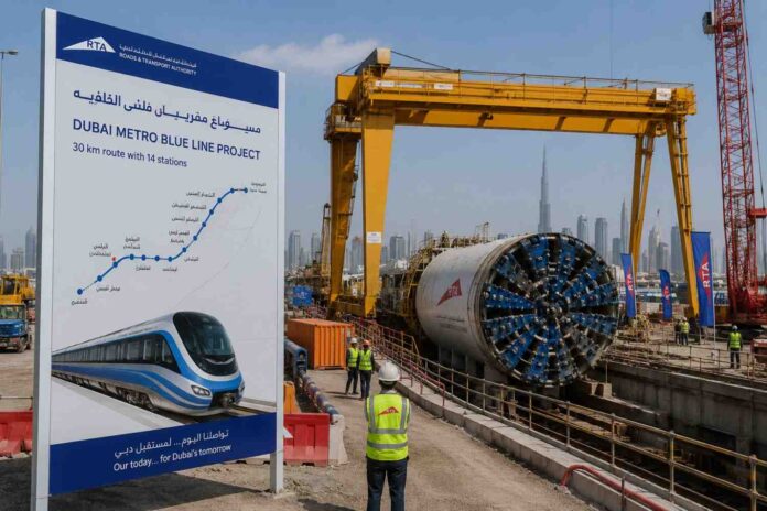 Dubai Metro Blue Line Updates 2026