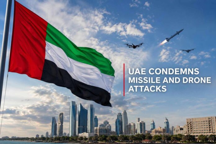 UAE Condemns Missile and Drone Attacks