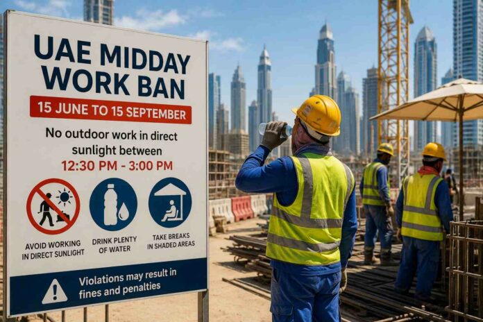UAE Midday Work Ban