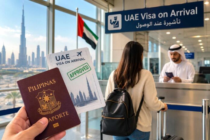 UAE Visa on Arrival for Filipinos