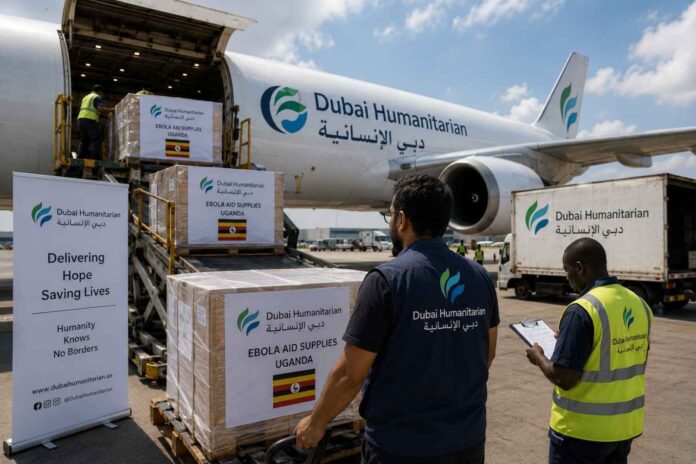 Dubai Humanitarian Ebola Aid Reaches Uganda