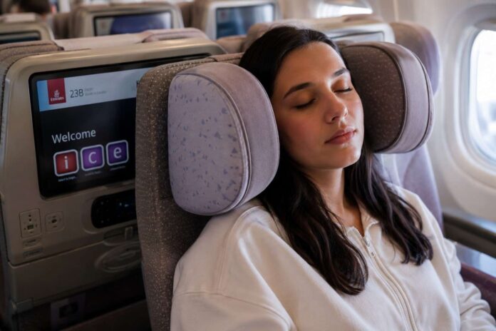 Emirates Economy Headrest