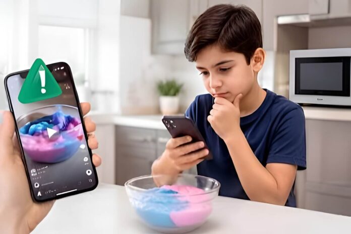Microwaving Slime Trend
