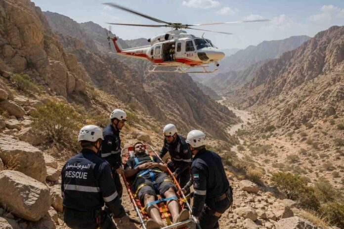 Ras Al Khaimah Hiker Rescue