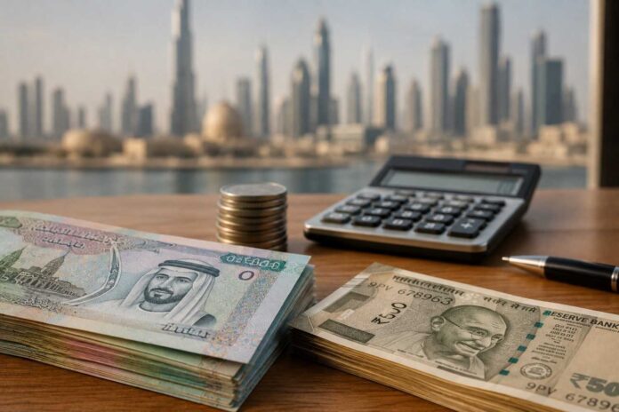 AED to INR Exchange Rate Today