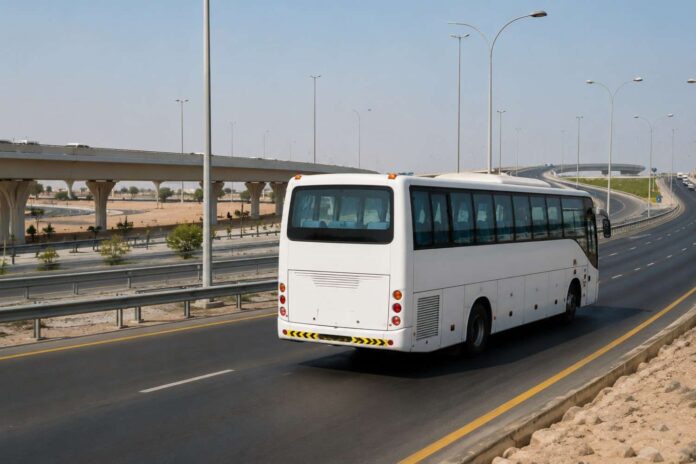 Abu Dhabi Worker Bus Rule
