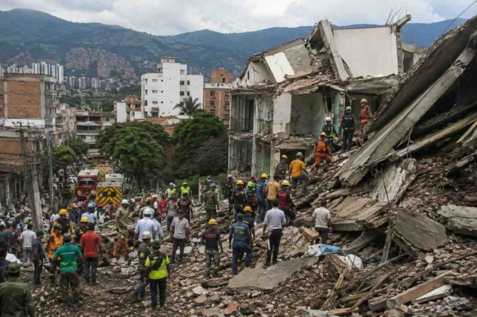 Colombia earthquake