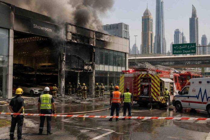 Dubai Gas Cylinder Explosion