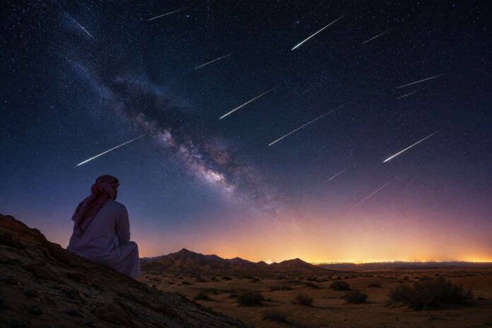 Perseids meteor shower UAE