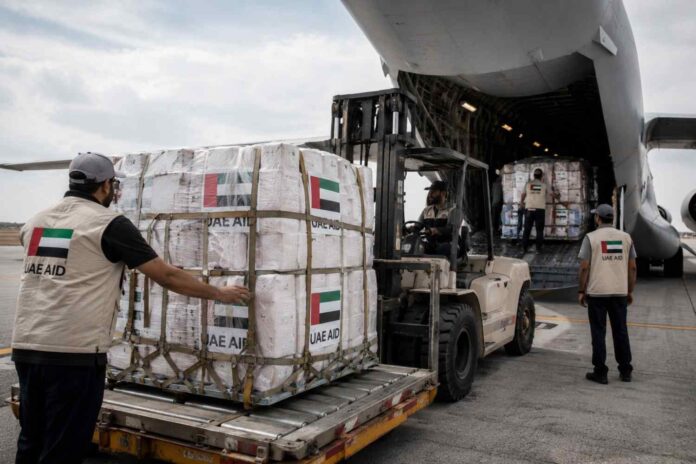 UAE Colombia Earthquake Aid