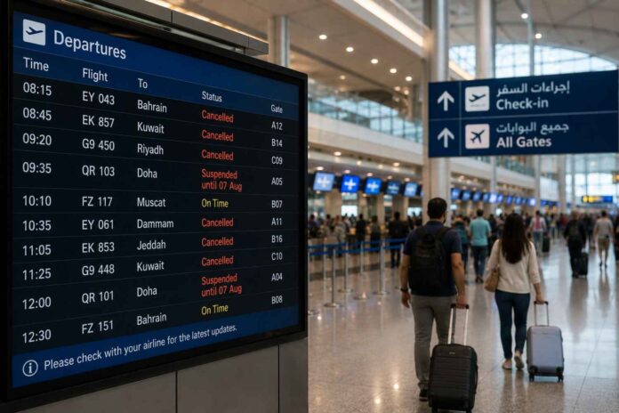 UAE Flight Cancellations Today