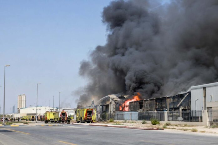 Abu Dhabi Factory Fire
