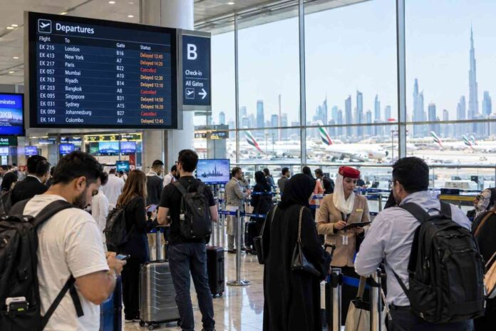UAE Flights Delayed and Cancelled
