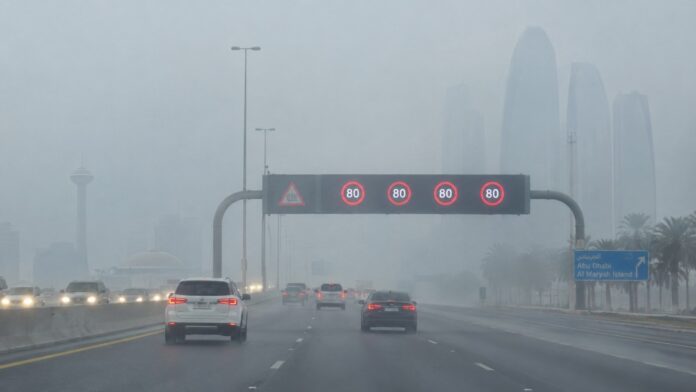 Abu Dhabi Speed Limits Cuts